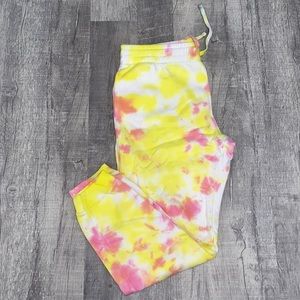 NWOT Men’s Custom Tie Dye H&M Sweat Pants